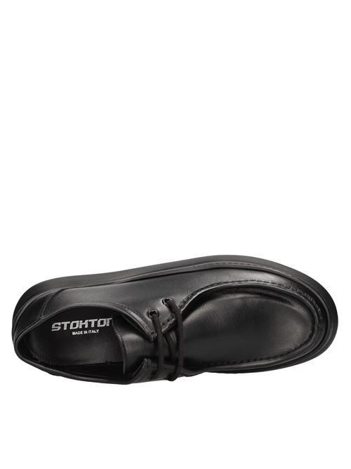 Stringate in pelle STOKTON | 318-U VIT.NERO